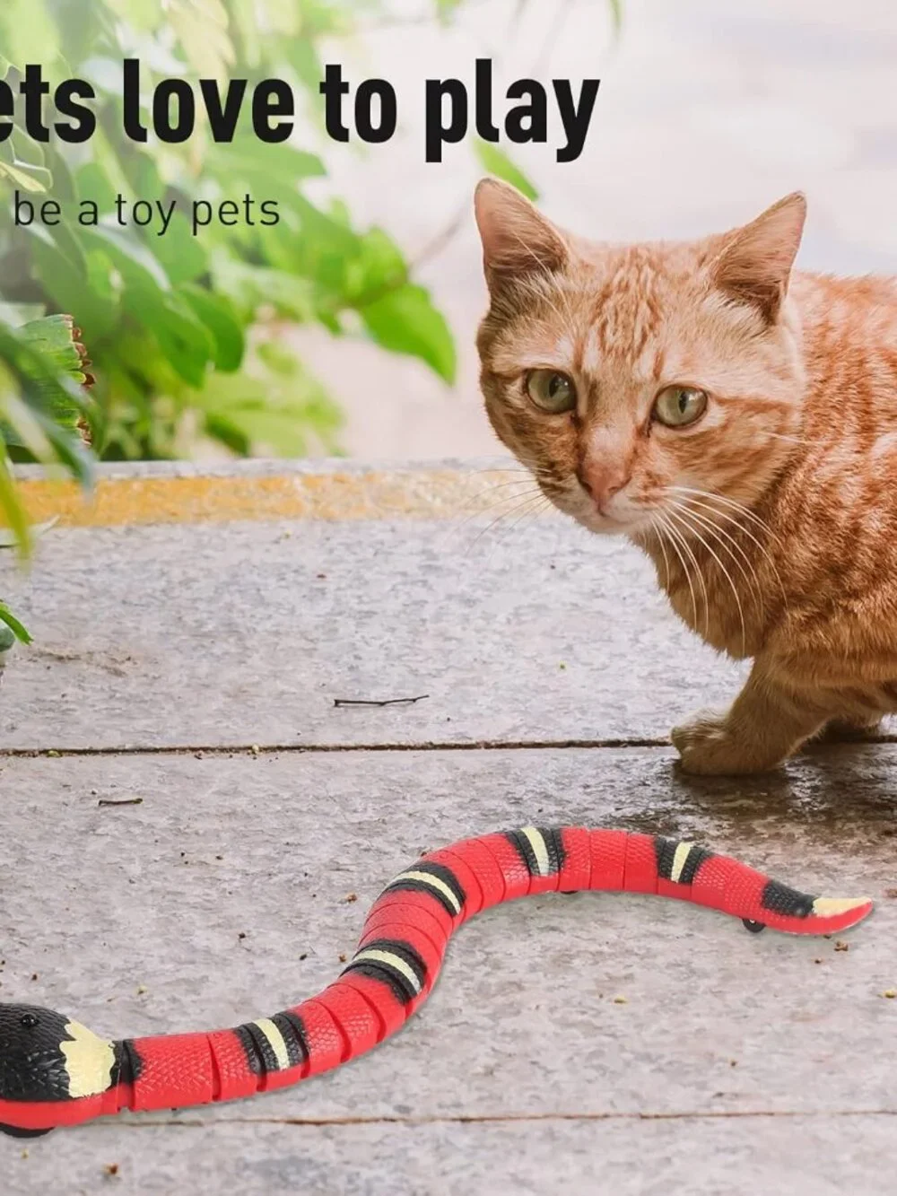 USB Rechargeable,Automatically Sense Obstacles and Escape,Electric Tricky Snake - Picture 3 of 10